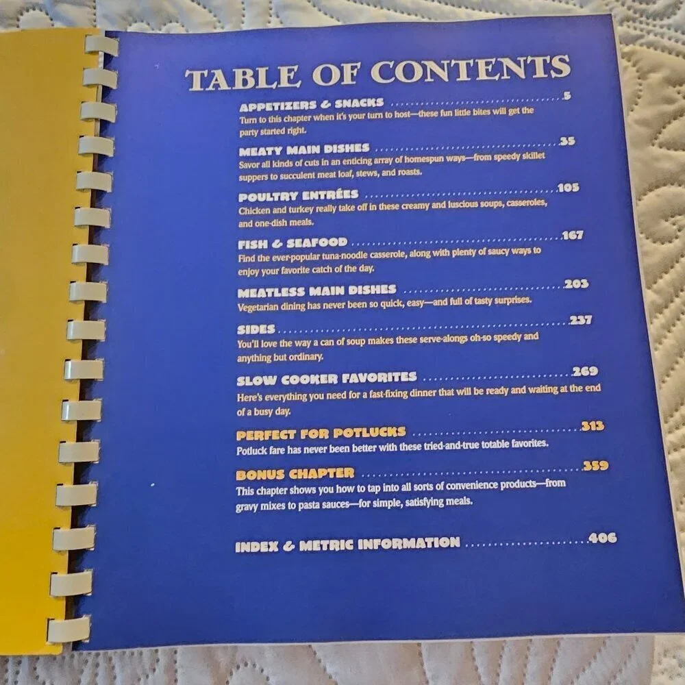 Better Homes & Gardens Biggest Book Of Easy Canned Soup Recipes Cookbook Vintage